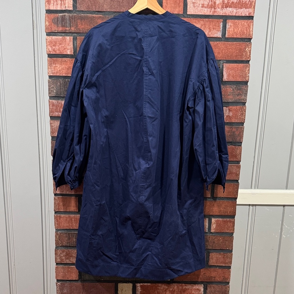 COS GATHERED TIE-DETAIL DRESS - Picture 7 of 14